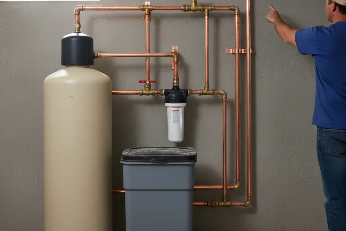 Whole-house water treatment system installed in Drytown